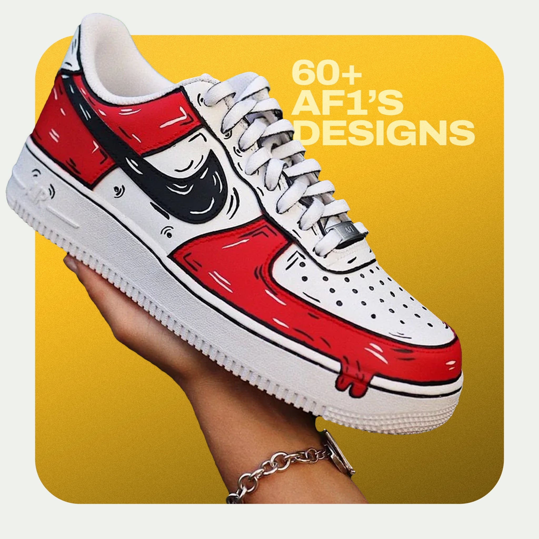 Customized AF1's