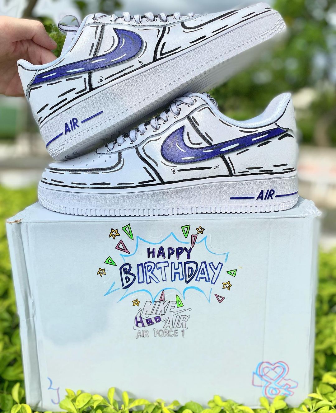 2D Sketch | CUSTOM AF1's