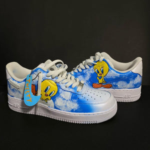 Tweety Skies | CUSTOM AF1's
