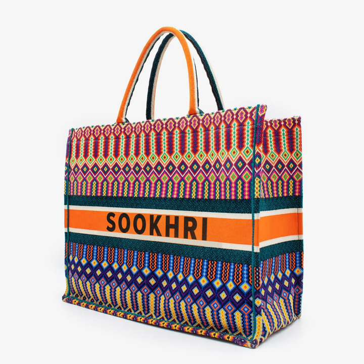 Sookhri Horizon Tote - ORANGE