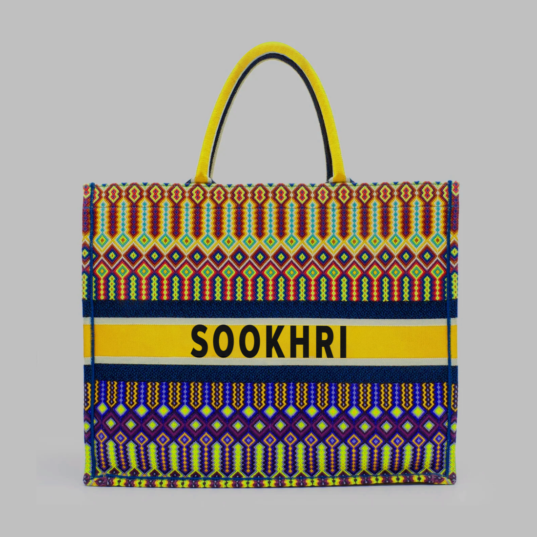 Sookhri Horizon Tote - YELLOW