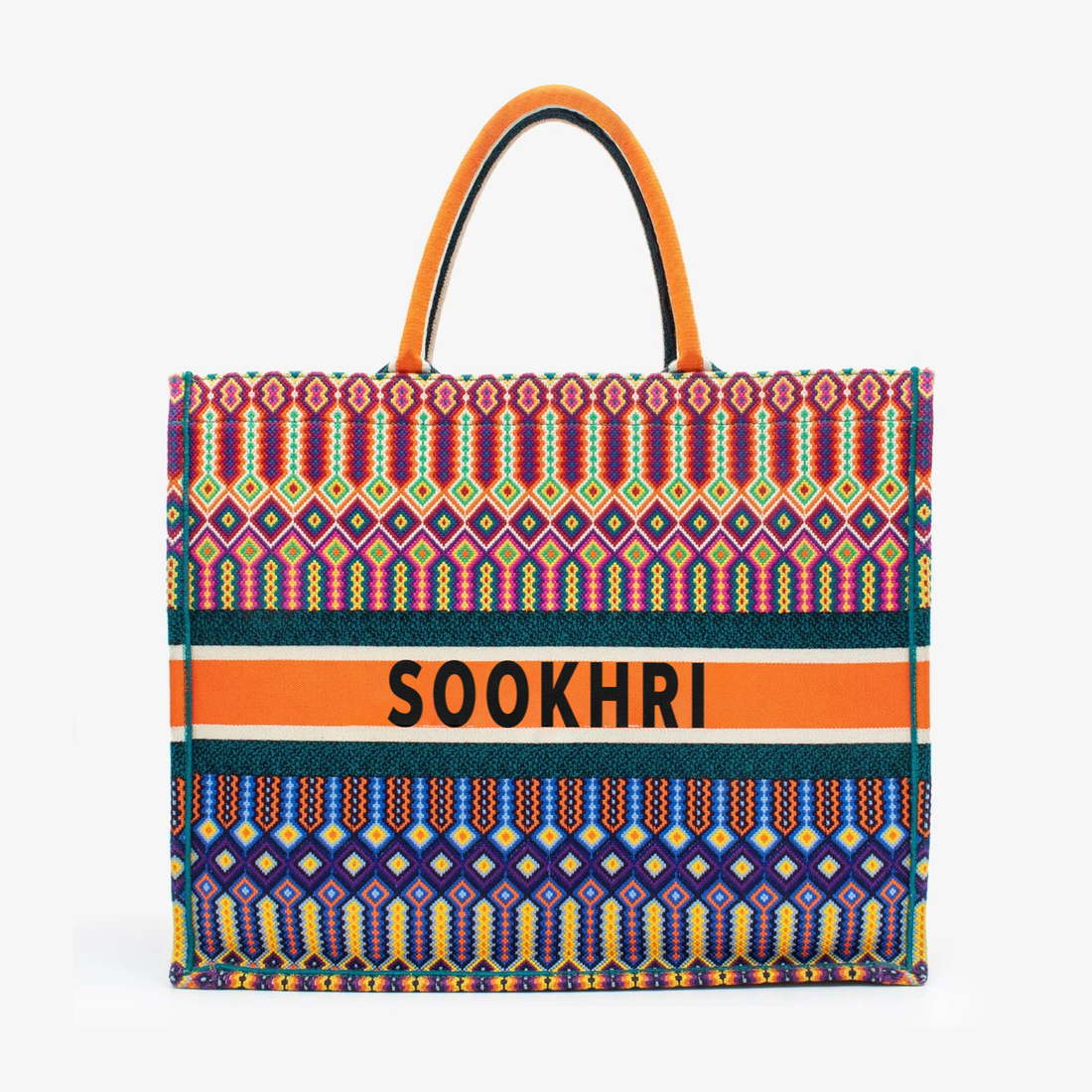 Sookhri Horizon Tote - ORANGE